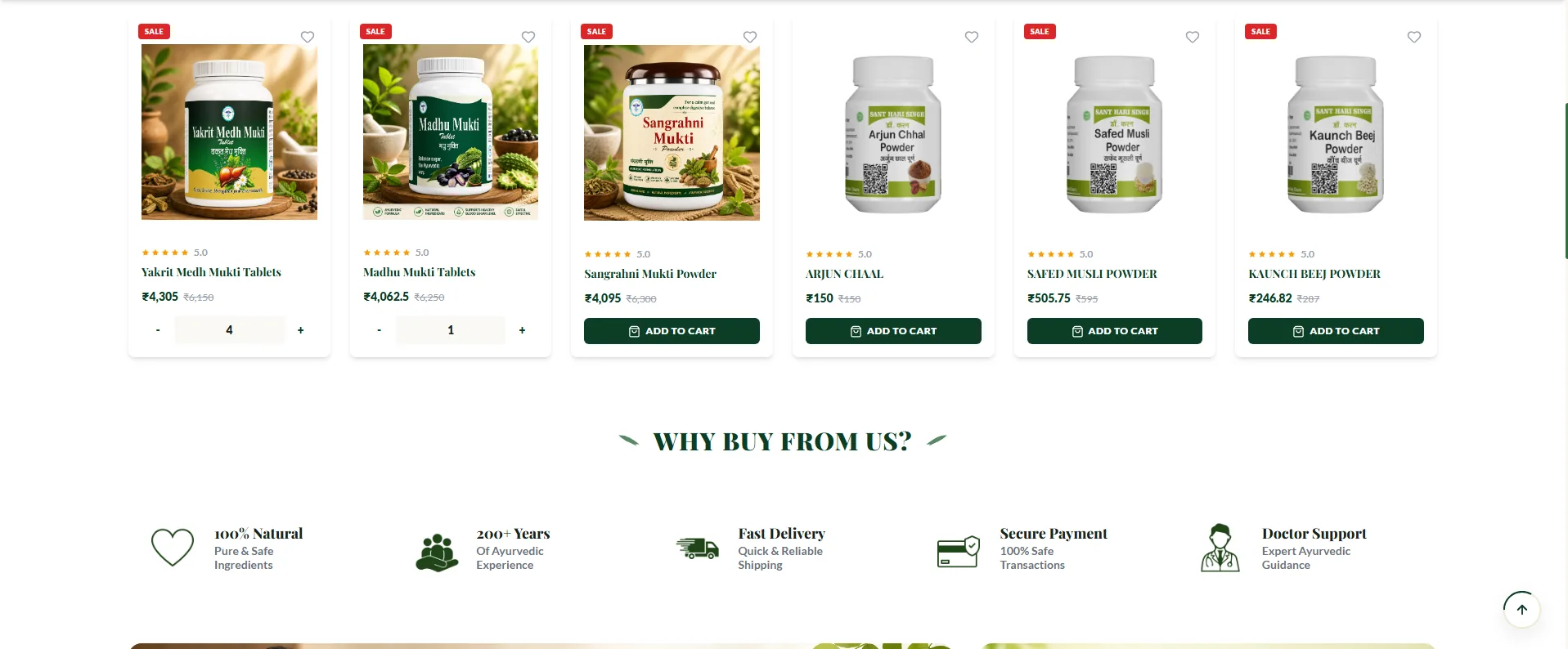 Santhari Singh live website case study
