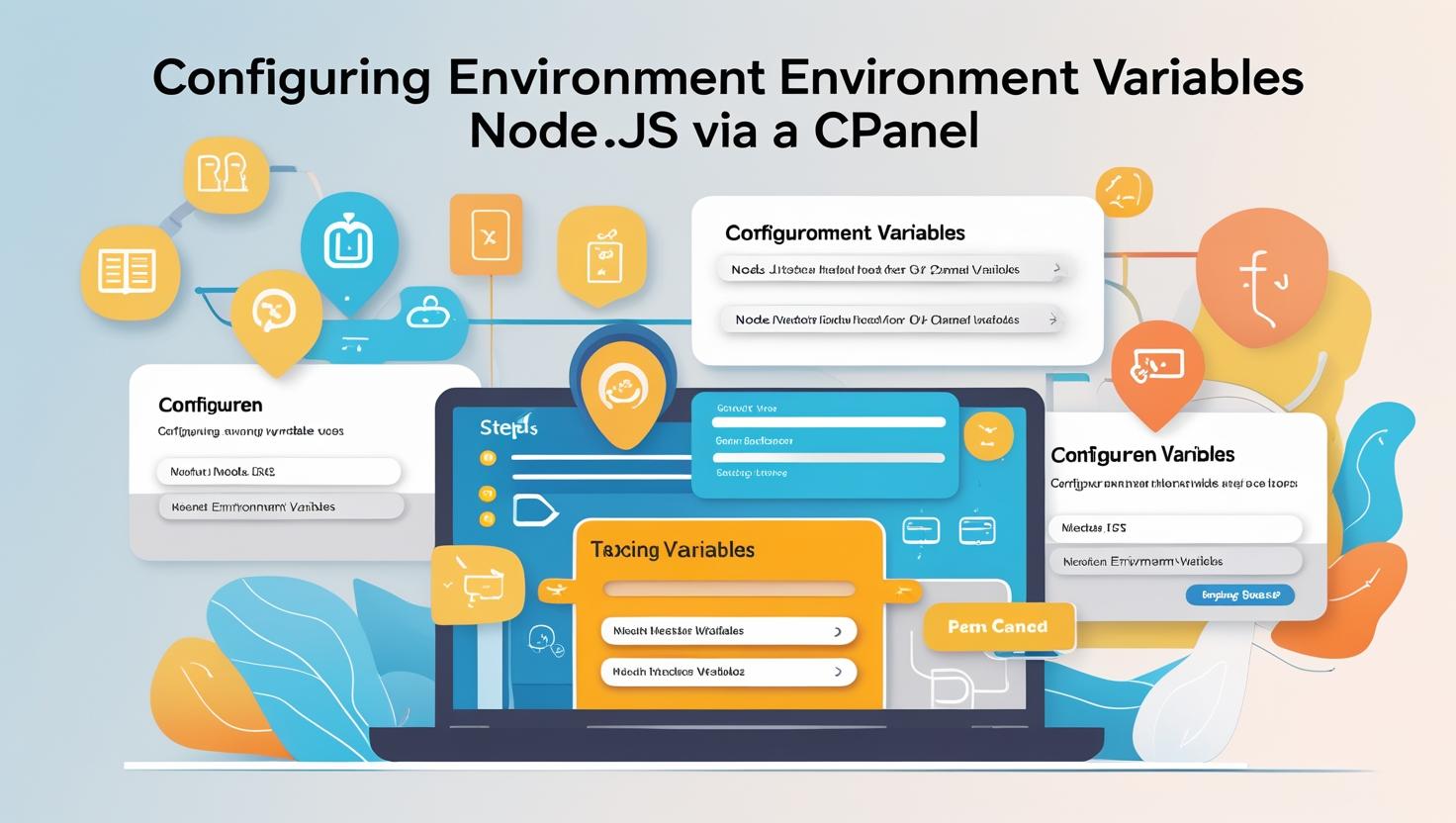 Configuring Environment Variables for Node.js via cPanel