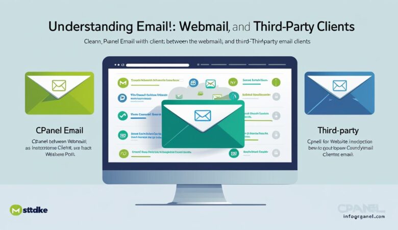 Difference Between cPanel Email, Webmail, and Third-Party Clients