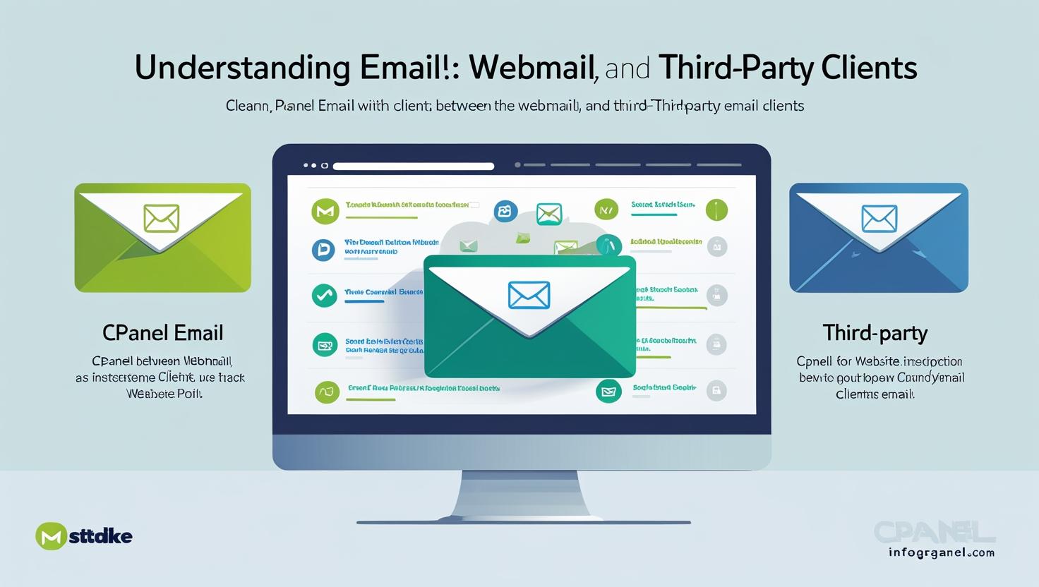 Difference Between cPanel Email, Webmail, and Third-Party Clients