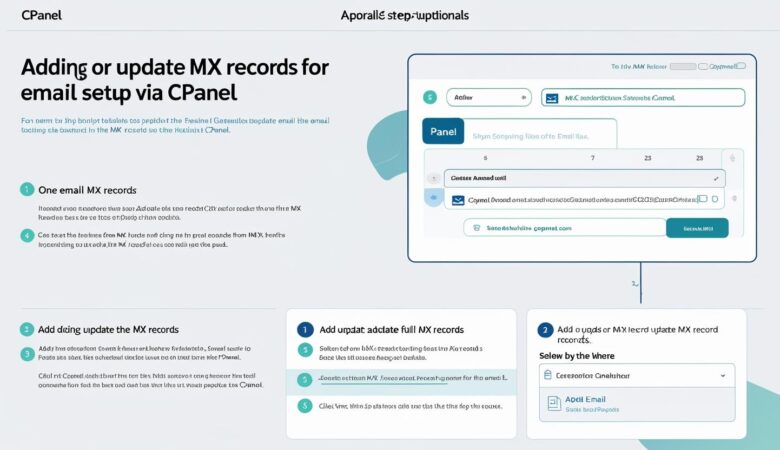 How to Add or Update MX Records for Email Setup via cPanel