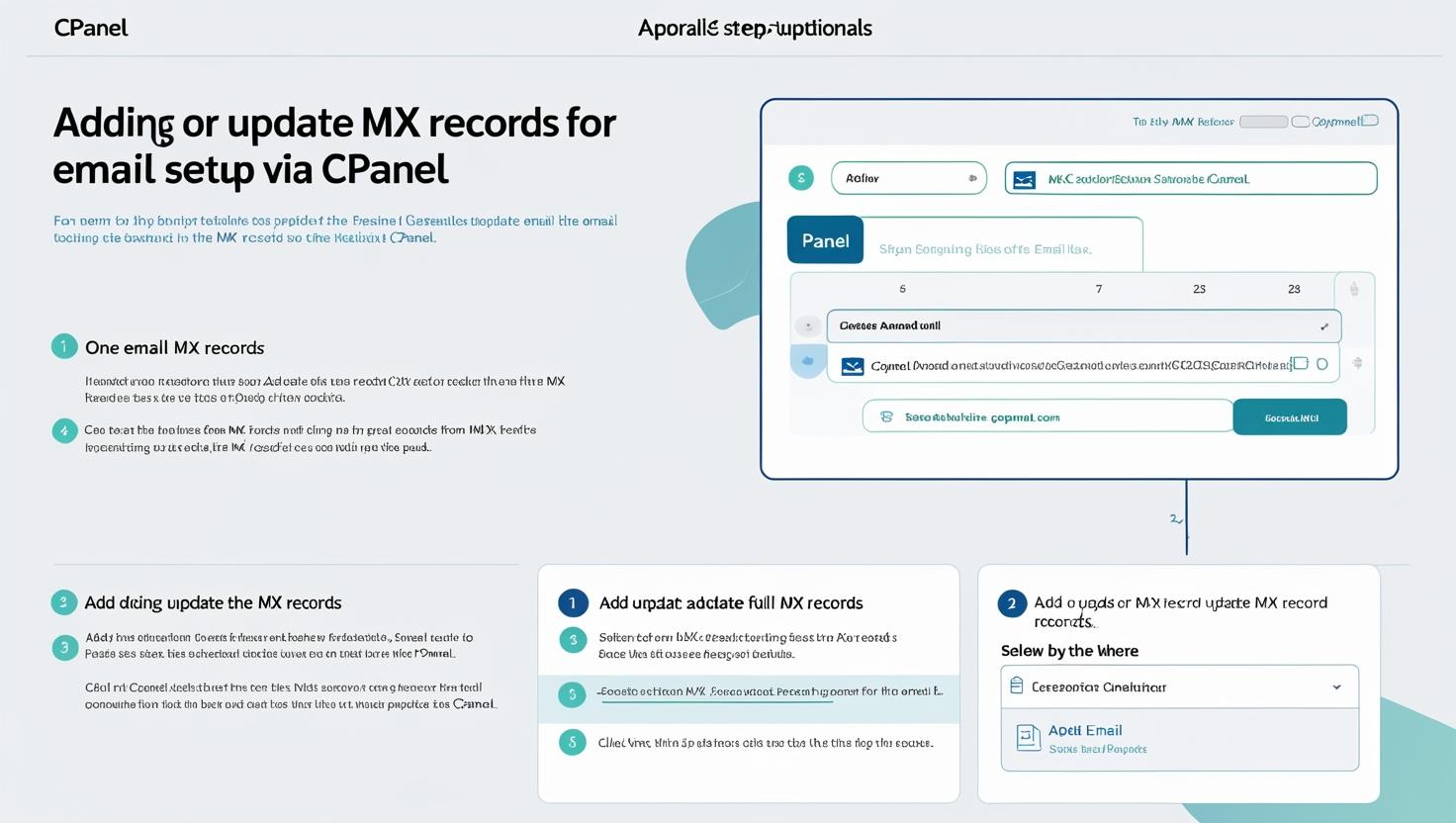 How to Add or Update MX Records for Email Setup via cPanel