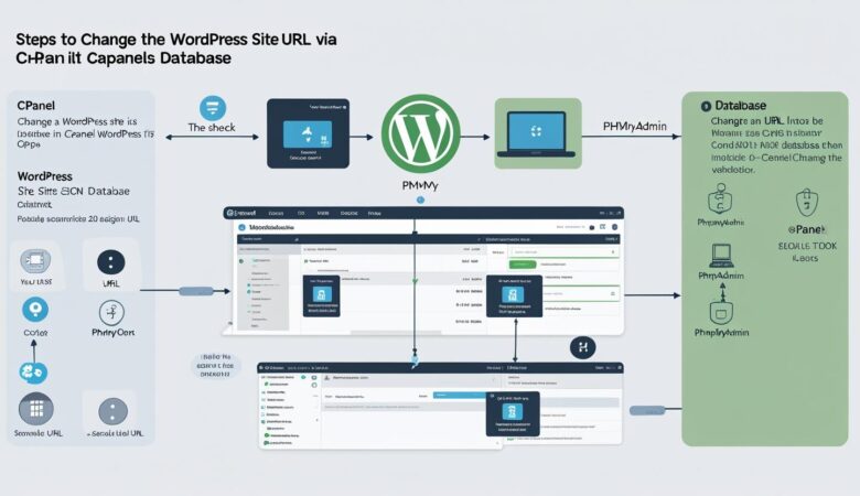 How to Change WordPress Site URL via cPanel Database