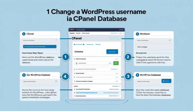 How to Change WordPress Username via cPanel Database