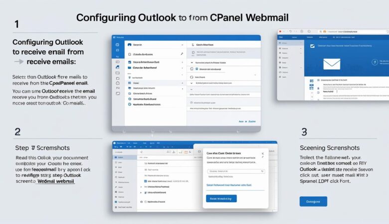 How to Configure Outlook to Receive Emails from Your cPanel Webmail