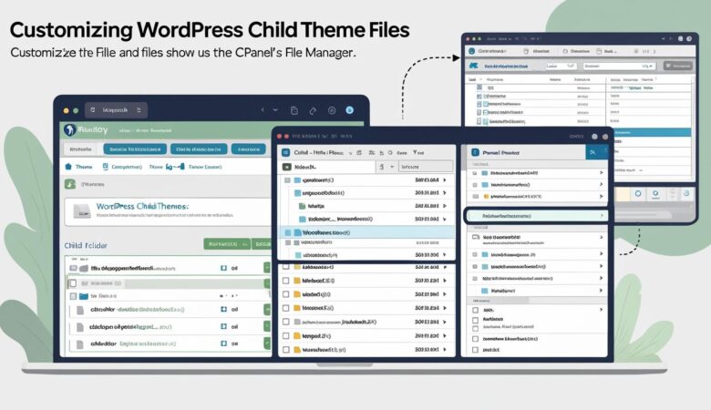 How to Customize Your WordPress Child Theme Files Using cPanel File Manager