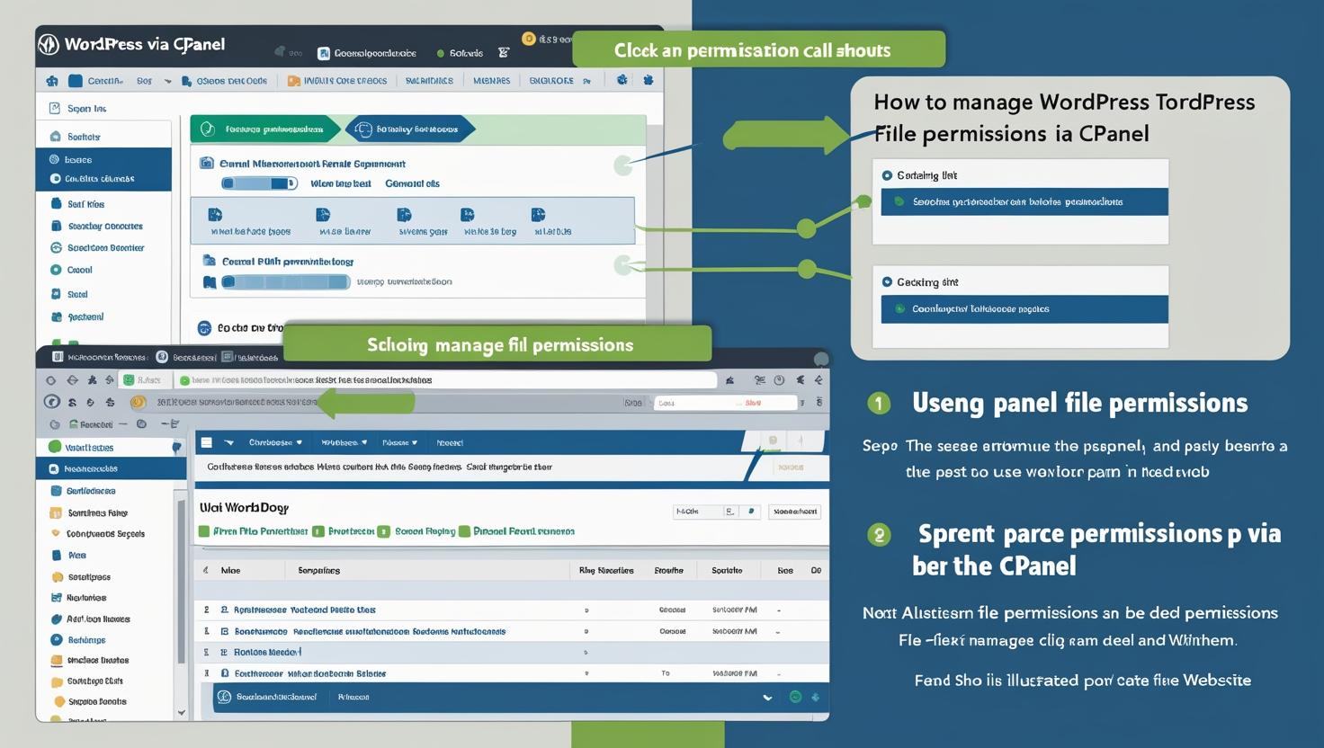 How to Manage WordPress File Permissions via cPanel