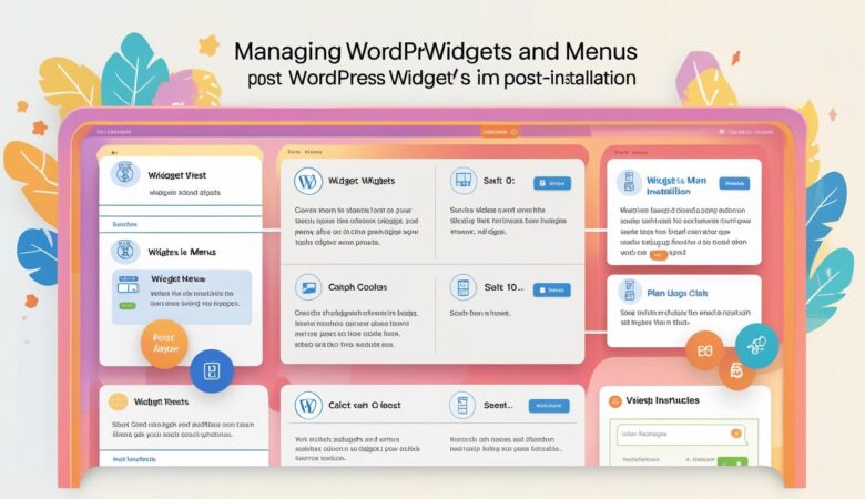 How to Manage WordPress Widgets and Menus Post-Installation