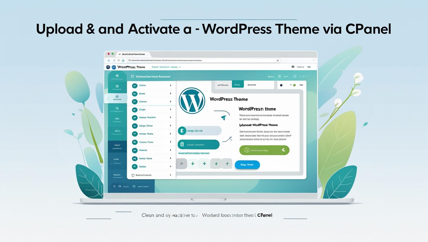 How to Upload and Activate a WordPress Theme from cPanel