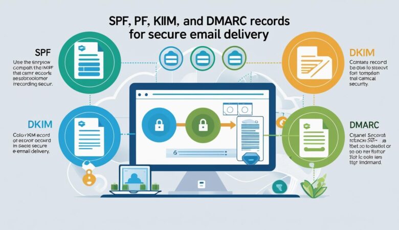 Managing SPF, DKIM, and DMARC Records in cPanel for Secure Email Delivery