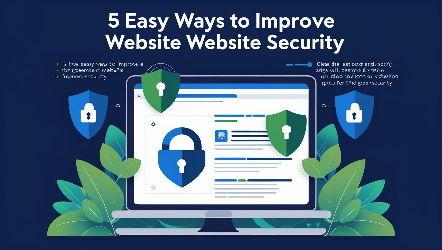 5 Easy Ways to Improve Website Security