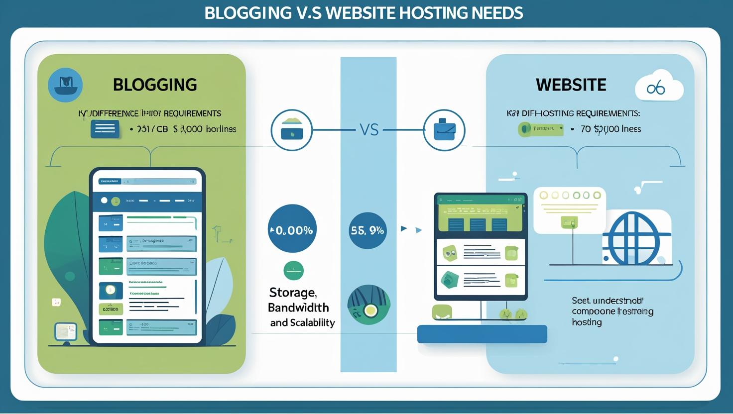 Blogging vs Website – Which Needs What Hosting?