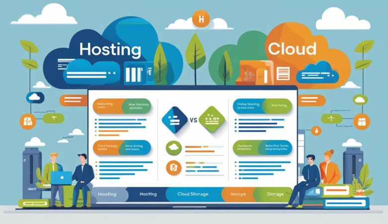 Hosting vs Cloud Storage – What’s the Difference?