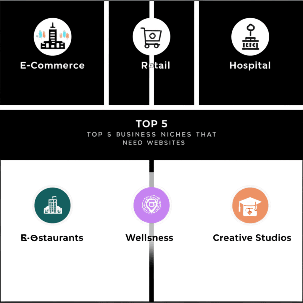 Top 5 Business Niches Needing Websites in 2025